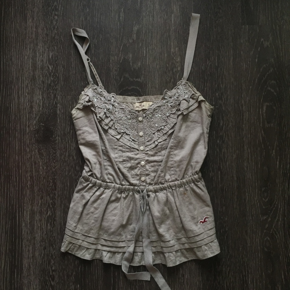 JEWELED HOLLISTER TOP